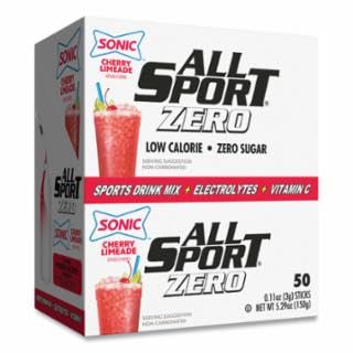 Sonic Cherry Limeade Zero Drink Mix 500 Sticks