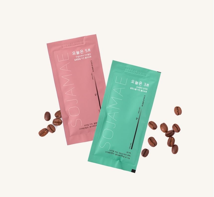 Cold Brew Coffee Concentrate Pouch Gift Set 1 Box (30mlx30ea)