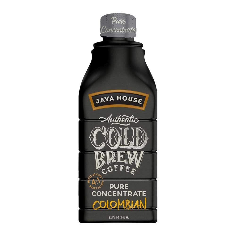 Colombian Black Cold Brew Coffee 32 oz, 6-Pack