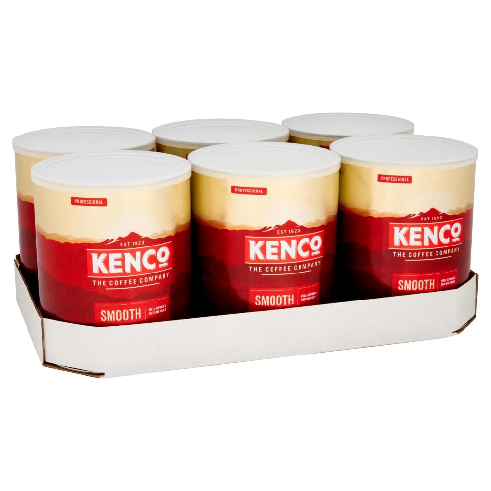 Kenco Smooth Freeze Dried Instant Coffee 6X750G