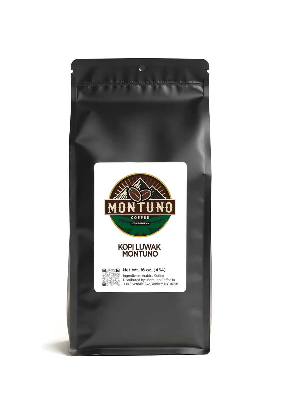 Kopi Luwak Arabica Ground Coffee 16 oz