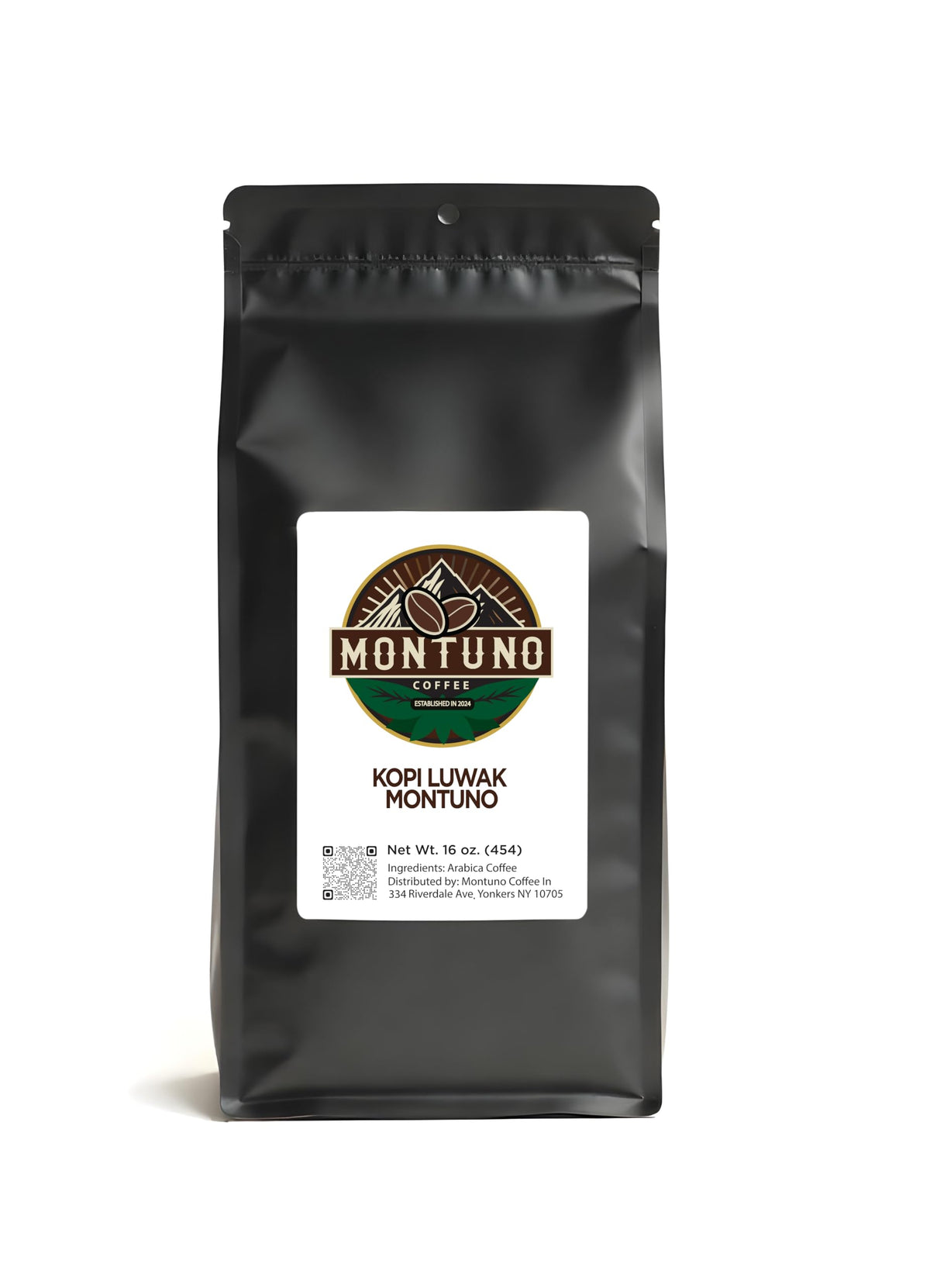 Kopi Luwak Arabica Ground Coffee 16 oz