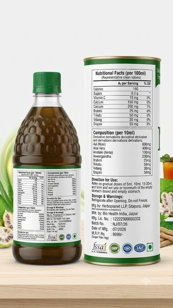 Noni Herbal Fruit Juice Blend 500ml