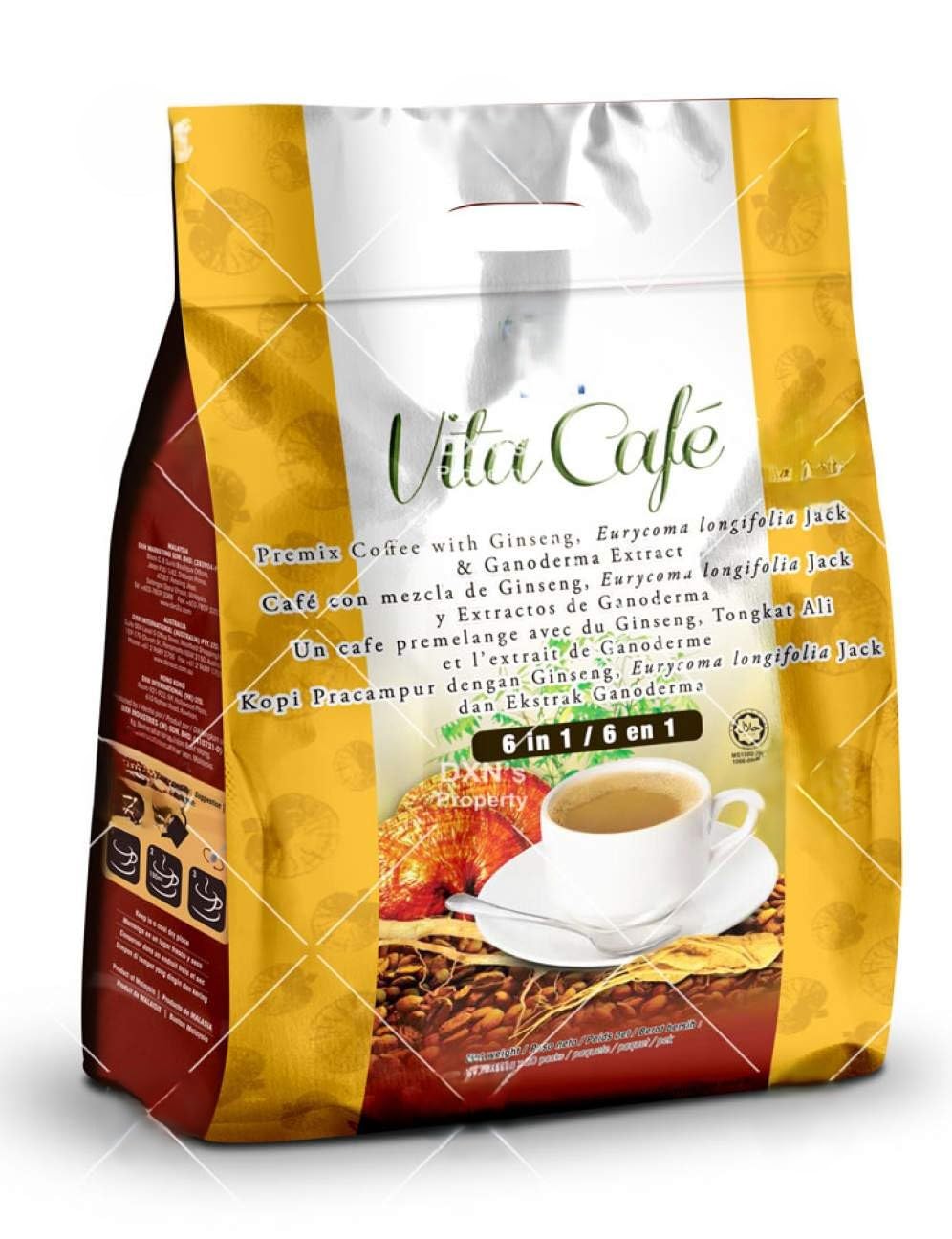 DXN Vita Cafe 6 in 1 Coffee (10 Pack)