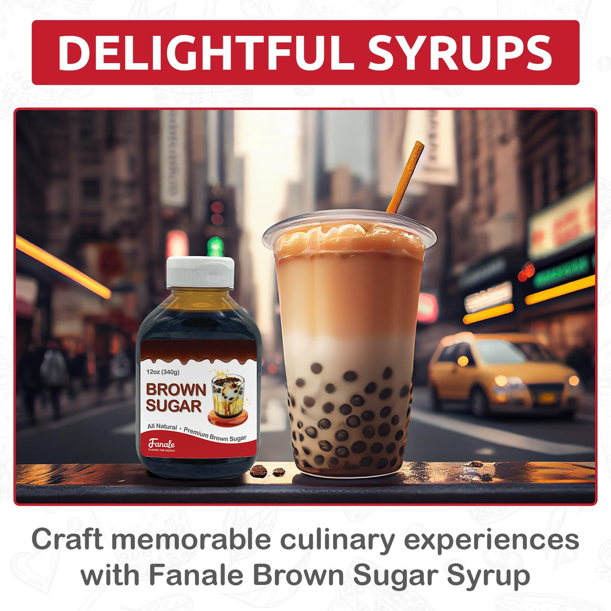Concentrated Bubble Tea Flavoring Syrup