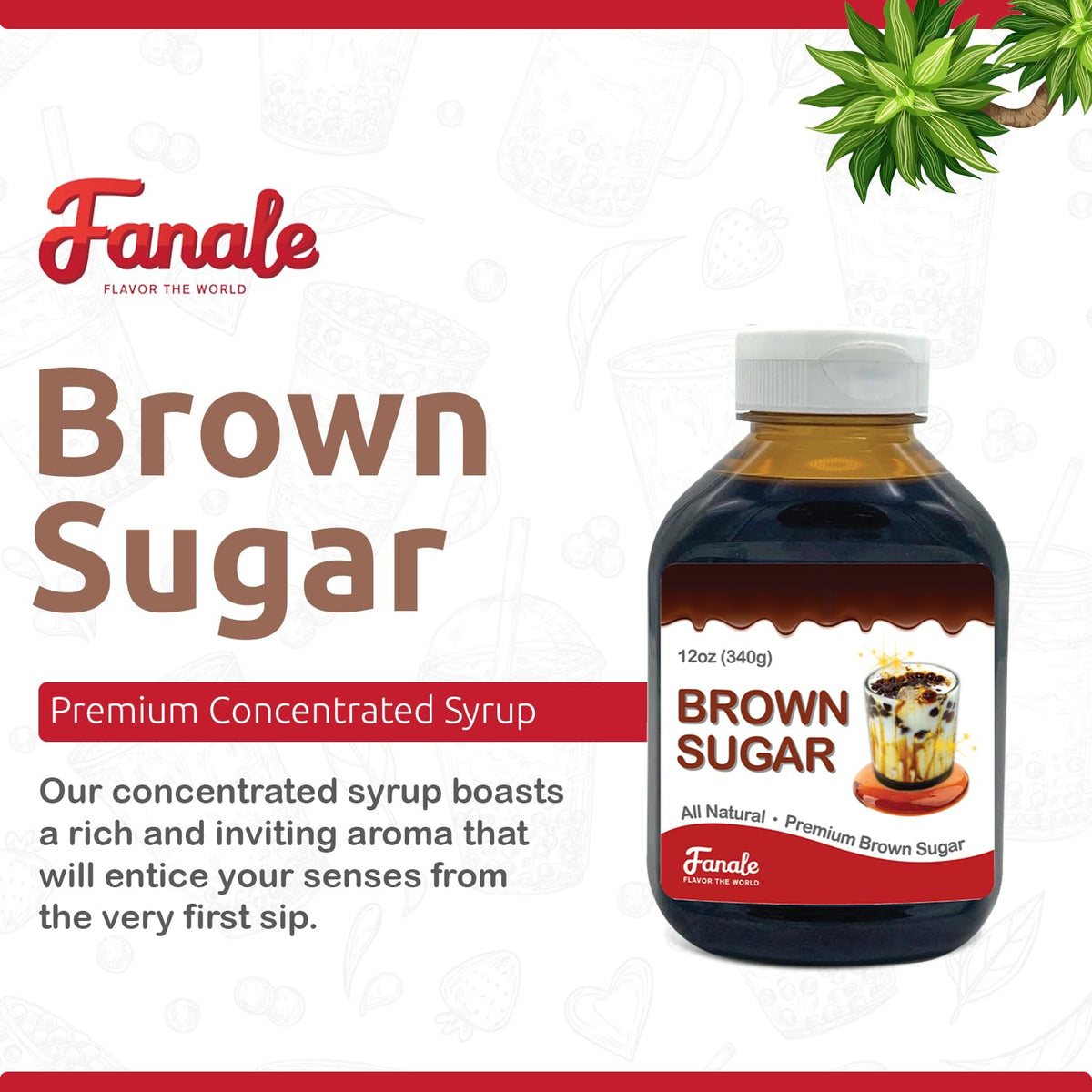 Concentrated Bubble Tea Flavoring Syrup