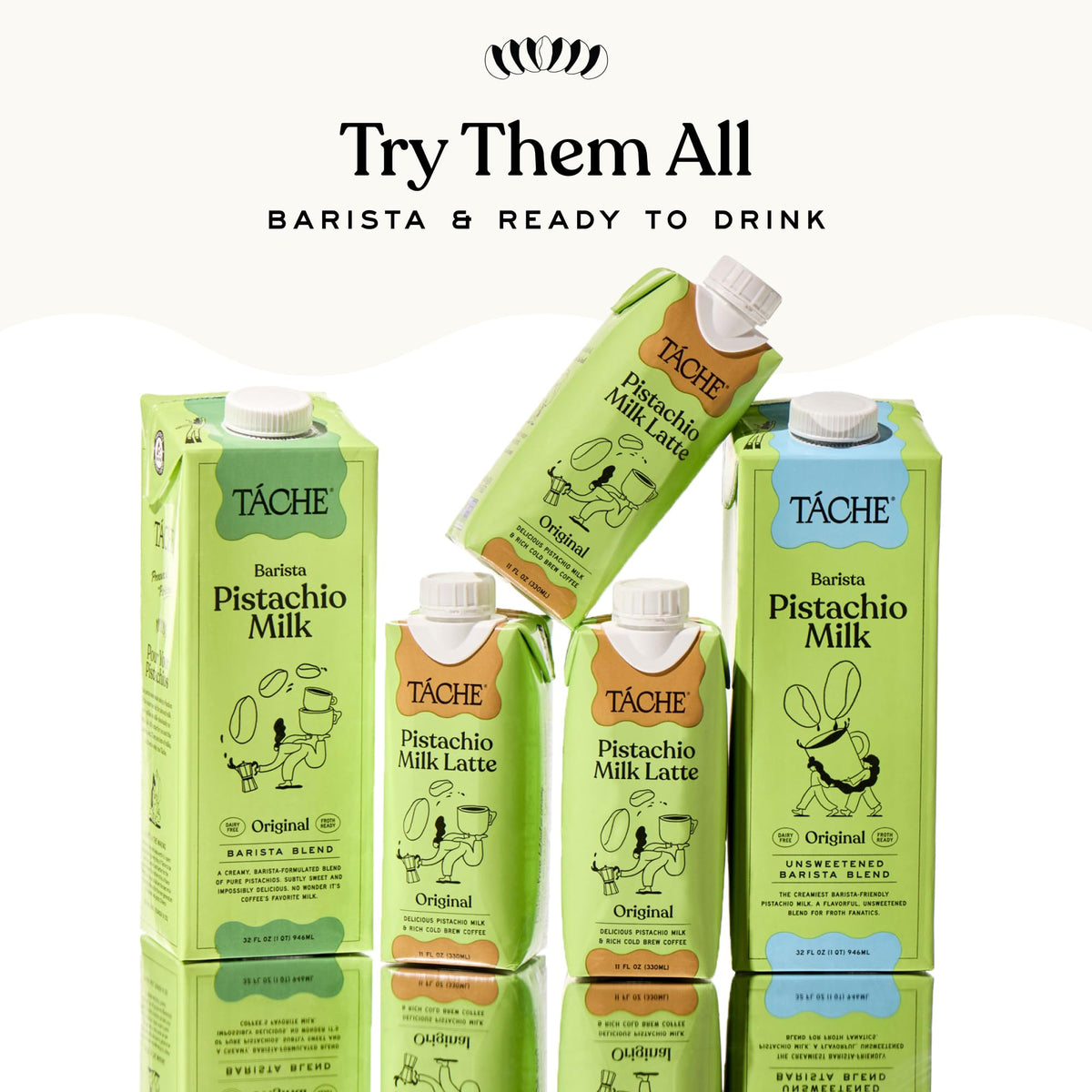 Unsweetened Pistachio Milk & Coffee Latte Bundle