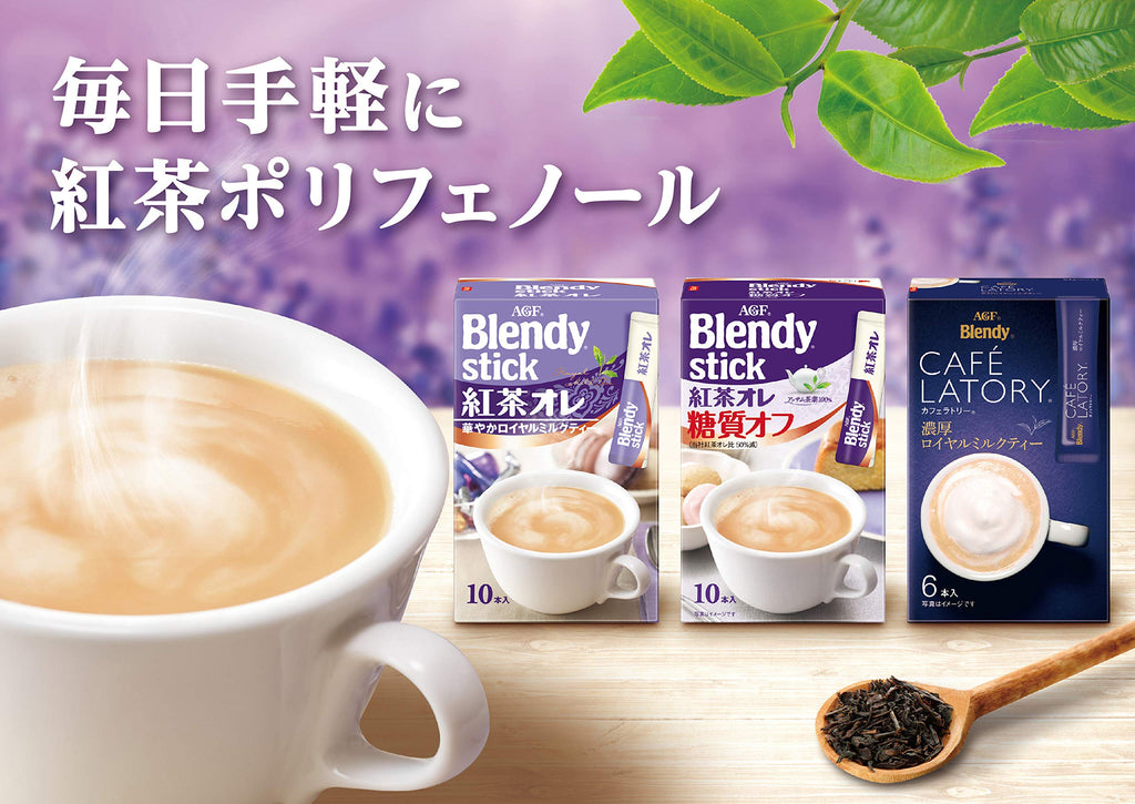 AGF Blended Stick Tea My Ten, 6 Boxes