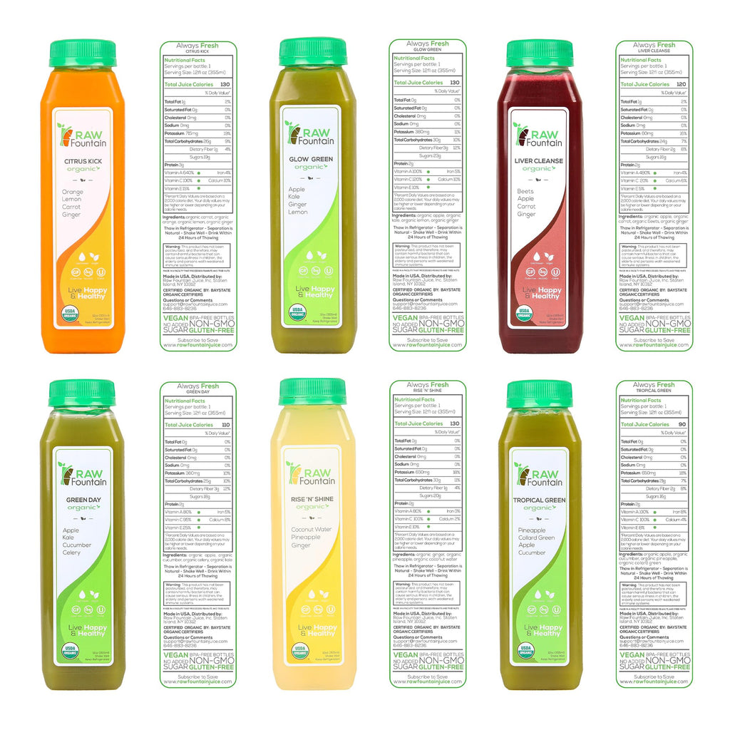 Organic 3-Day Juice Cleanse