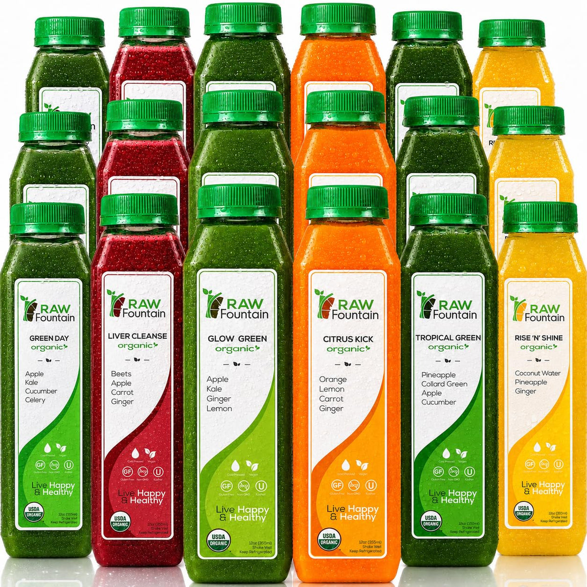 Organic 3-Day Juice Cleanse