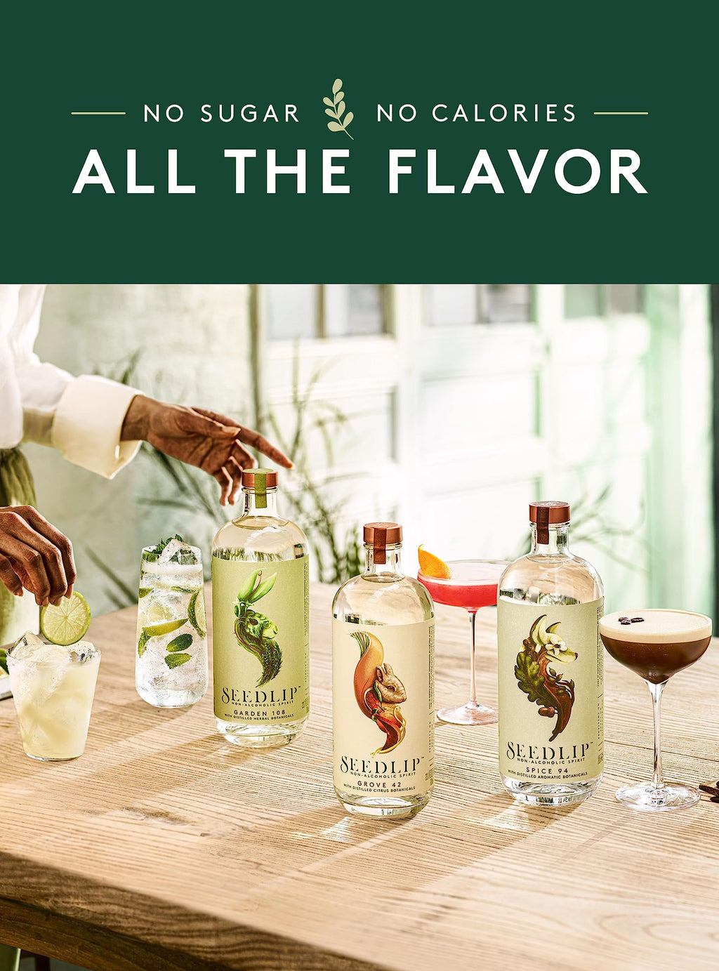 Non-Alcoholic Spirit Alternative Trio 700ml, 3-Pack