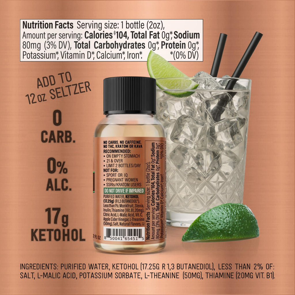 Hard Ketones 0.0% Alcohol Alternative