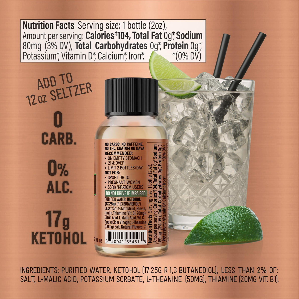 Hard Ketones 0.0% Alcohol Alternative