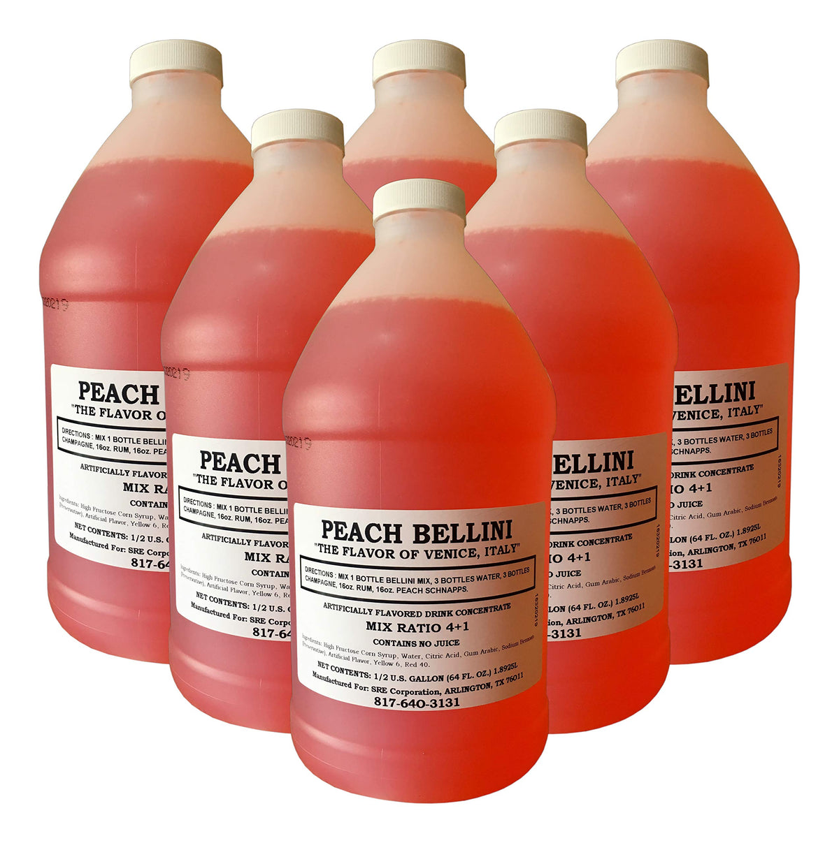 Granita Frozen Beverage Mix - 50 Cases (Peach Bellini)