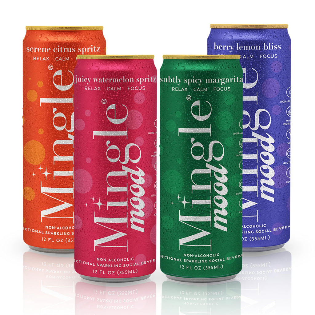 Non-Alcoholic Mocktail Variety Pack 12 oz, 24-Pack