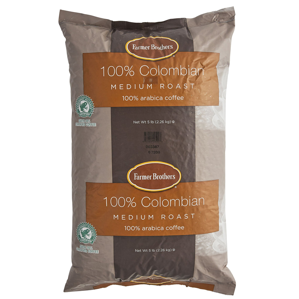 Farmer Brothers Whole Bean Coffee - 5 lb. Bag